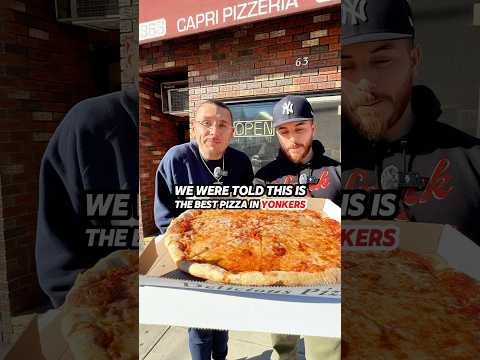 We were told this is the BEST pizza in Yonkers 🍕 video thumbnail